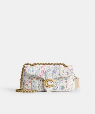 ＜COACH＞【三越伊勢丹限定商品】タビー　ショルダー　バッグ　２６・パッチワーク　キルティング